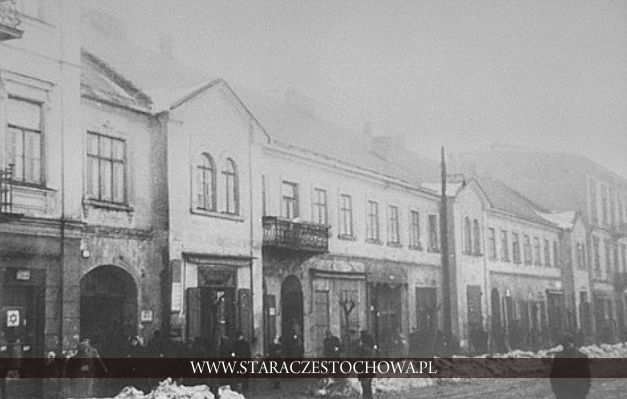 Częstochowskie ghetto w I Aleji w 1941 roku