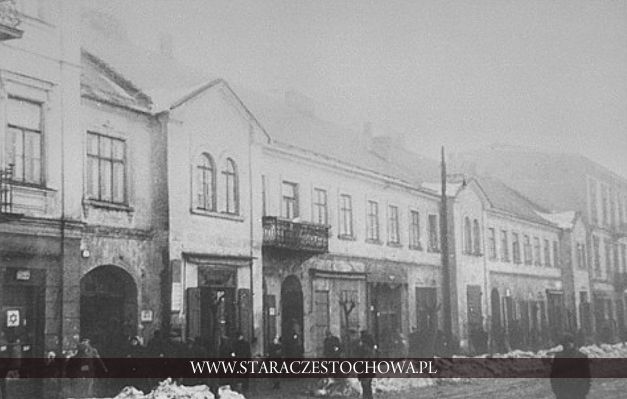 Częstochowskie ghetto w I Aleji w 1941 roku