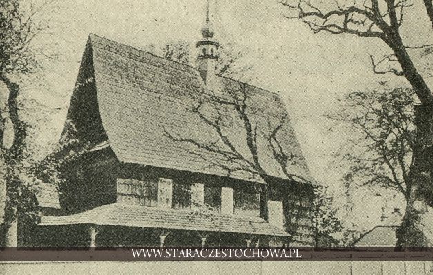 Gidle, Stary Kościół Drewniany